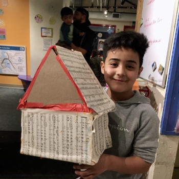 Designed a sturdy house of music